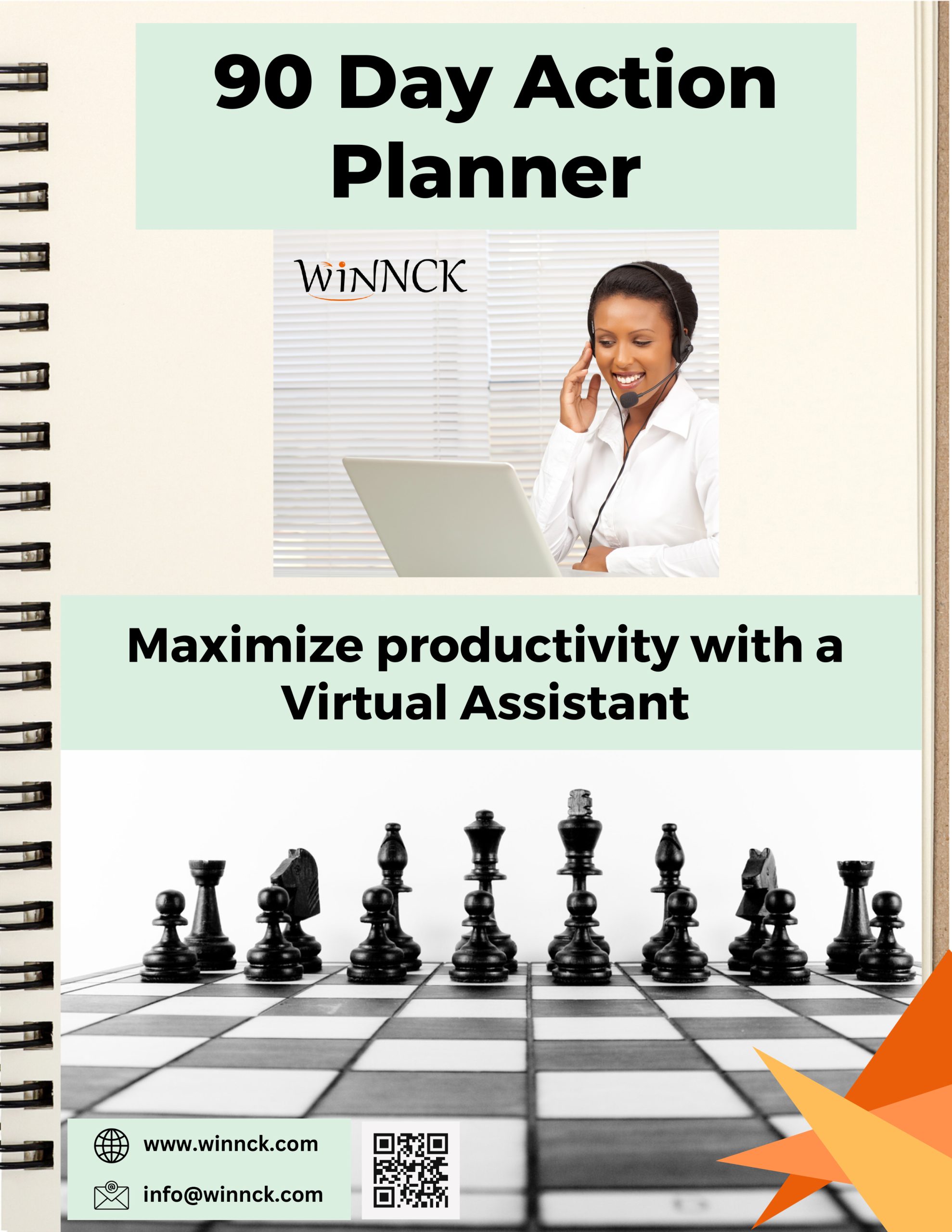 90 day action planner maximize productivity with a virtual assistant.